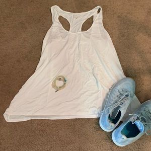 White Lily Pulitzer Tank
